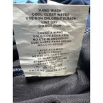 MagicSuit‎ Dress Swim Cover Up Ruched V Neck Black Lined Size 10 Blue Photo 4