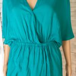 Teal Blouse, XL Green Photo 2