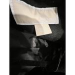 Michael Kors  Women's Asymmetrical Zip Front Wool Blend‎ Coat Jacket Black Size 6 Photo 3