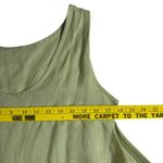 Merona  Women's Sleeveless Maxi Dress 100% Linen Tie Back Light Green S‎ Y2K Photo 8