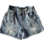 Indigo Rein Índigo Rein Elastic Waist Denim Distressed Shorts Size 5 Photo 0