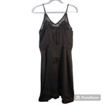 Sugar Lips Sugar + Lips Charcoal Gray Slip Dress Sleeveless Size L Photo 1