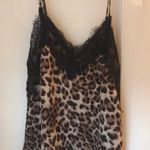 ZARA Leopard Lace Tank  Photo 0