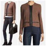 Sandro Paris Womens Violaine Tweed Jacket FR38 US Medium Career Sparkle Full Zip Photo 1