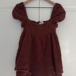 Princess Polly 100% Cotton Romper Shorts Short Sleeve Gauze Fabric Zip Up Photo 9