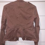 Loft  brown button down jacket Photo 2