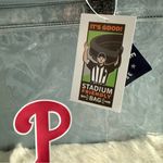 Little Earth  MLB Philadelphia Phillies Baseball Clear Advantage Tote Bag Photo 1
