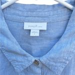 EUC J. Jill Linen Midi Shirt Dress Blue
Size Large Photo 1