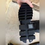 La Moda chunky black goth boots sz 8 Photo 3