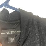 Guess  Women's Size Medium Lace Up‎ Metallic Back Long Sleeve Formal Midi Dress Photo 8