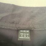 SheIn  Black Pleated Trousers Wide Leg High Waist Dress Pants ~ Women’s Size M Photo 3