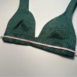 Cupshe  WOMEN’S PATTERN PLUNGE NECK BIKINI TOP SIZE S Photo 8