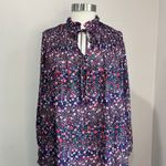 Y.A.S Yasmalone Oversized Floral Long Sleeve Maxi Dress Boho 7/8 Sz Small Black Photo 8