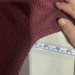 Max Studio Max‎ Studio Women’s Textured Cowl Neck Cranberry Red Cozy Sweater Size Medium Photo 4