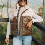 These Three Boutique  Sherpa Vest Photo 0