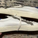 Madewell  Sidewalk Low-Top Sneakers Leather and Calf Hair Wave Edition Stripes Photo 0