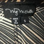 My Michelle  stripped plaid wrap dress Photo 5