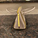 Kate Spade  Cement with Yellow detail leather purse Photo 1