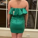 Bardot NWT  Kelly Green Mini Homecoming Dress! Photo 2