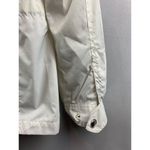 Larry Levine Women's Vintage Y2K  White Wind Breaker Jacket  Size XS Photo 5