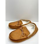 Nordstrom Rack Slippers Womens Size X-Large Faux Fur Brown Slip On Style Photo 2