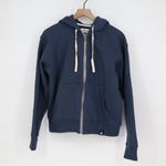 American Giant Women's Midweight Full Zip Spell Bound Made In USA Size M Blue Size M Photo 1