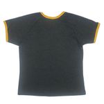 Campus Lifestyle MLB Pittsburgh Pirates Women's Heather Bi-Blend Ringer T-Shirt, XL Photo 2
