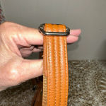 Roma  Leathers R or L Lock, 4 Keys Concealed Carry Crossbody - Tan Photo 7