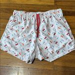 POP Fit x Cheek Boss Cherry Patterned Pajama/Lounge Set, Large Pink Photo 4