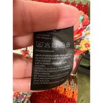 H&M Womens  Boho Rayon Floral Puff Sleeve Cropped Blouse Small Spring Summer Photo 5