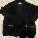 Carmen Marc Valvo BLACK cardigan Photo 2