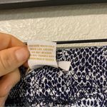 Eric Snake Skin Print Women Casual Pants Size 10, Women Skinny Casual Pants,‎ Blue Photo 3