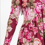 Agnes & Dora NWT  LongSleeve Muse | Burgundy Floral Photo 2