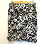 Evan Picone  animal print pencil skirt fully lined with pockets size 6 Photo 1