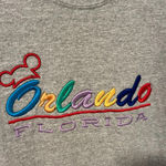 Disney Vintage  Stitched On Orlando Florida Disneyworld T-Shirt Size Small Photo 2