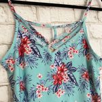 Ultra Flirt NWT  Aloha Floral Strappy Tank Top Photo 2