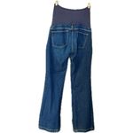 Blue Flare Maternity Jeans with Stretch Panel Size undefined Photo 1