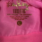 Lilly Pulitzer Swim top is size L and Luxletic color pink and bottom size 14 Photo 12