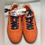 Von Dutch New  Vanderdutch Orange Lace Up CLASSIC SNEAKERS Shoes Size 3.5 Photo 1