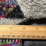 Kamana Southwestern Longline Cardigan Sweater Aztec Knit Boho Open Front M Gray Size M Photo 4