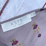ASTR  Lavender and Pink Floral Top Photo 2