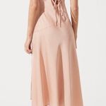 ASTR the Label Cowl Slip Midi Dress Size L NEW Photo 5