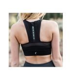Zyia All Star Black Sports Bra Medium athletic walking support Photo 5