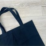 Reformation  Black Canvas Tote Bag Photo 6