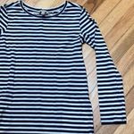 Toad & Co Windmere II Dress Navy White Striped Size xsmall Photo 3