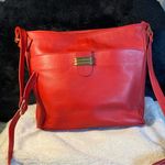 Giani Bernini  Red Leather Bag Vintage EUC Photo 0