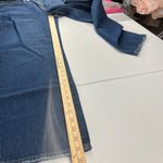 Madewell  Baggy Straight Jeans Womens 28 Blue Denim Cotton Stretch High Rise Photo 9