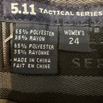 5.11  Tactical Green BBS Straight Leg Pants Size 24 Photo 4