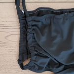 Zaful New  Black Bikini One Shoulder Cut Out Top Photo 1