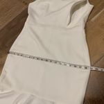 INA White Frill Hem midi dress size M Photo 12